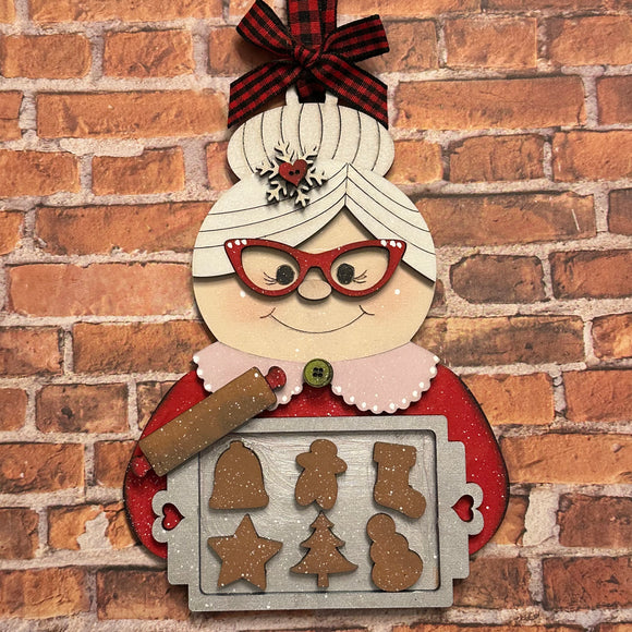 Mrs. Claus Cookie Sheet Ornament
